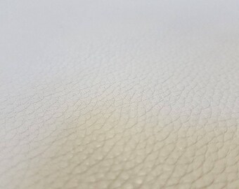 White Italian Leather hide 1.6mm thick 1.9m2