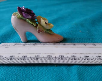 Adorable vintage Miniature Five Towns China Shoe