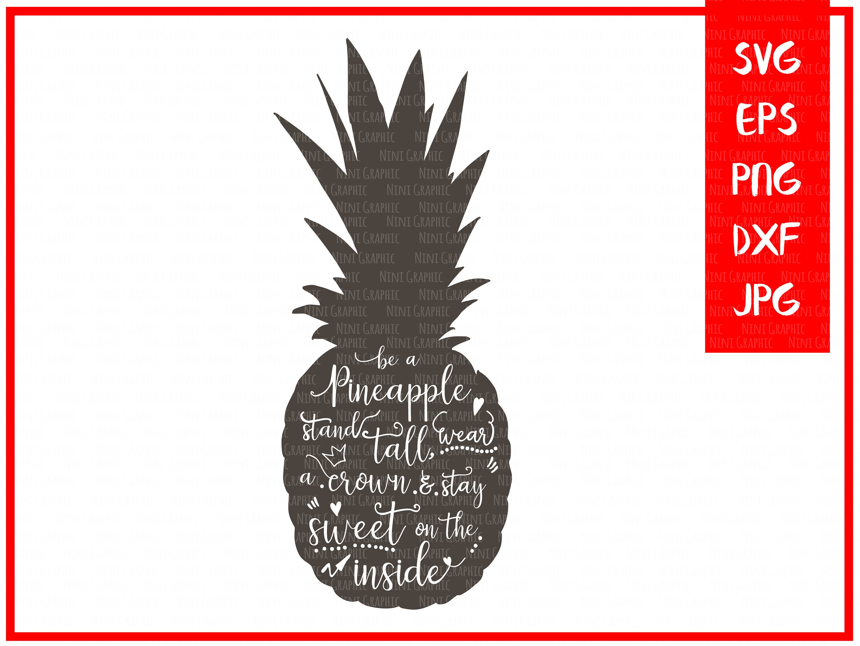 Download Pineapple SVG files for Silhouette svg files Cricut ...