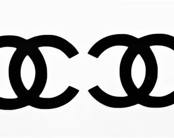 30 Chanel stickers Chanel decals Designer decal Designer logo