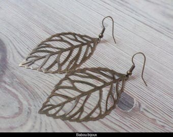 Earrings fancy fine paper