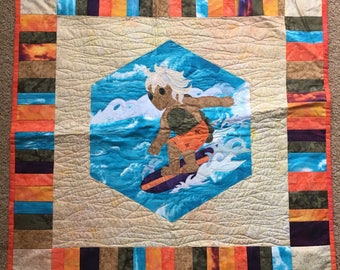 Surfer quilt | Etsy