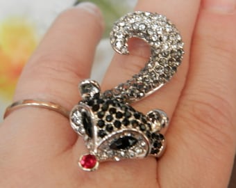 the cunning Fox forest (ring for women)