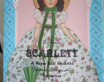 Madame Alexander's Scarlet O'Hara Paperdoll