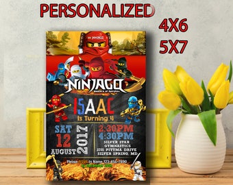 Ninjago Invitation,Ninjago Birthday,Ninjago Birthday Invitation,Ninjago Party,Ninjago Birthday Party,Ninjago Printable,Ninjago-SL203
