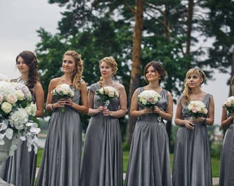 Bridesmaid Infinity Dresses, Infinity Dress, Infinity Bridesmaid Dress, Prom Dress, Wrap Dress, Formal Dress, Floor Length, Long Dress