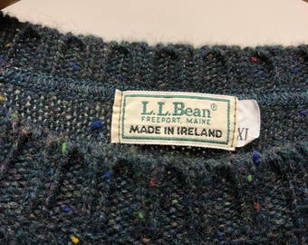 Ll bean sweater | Etsy