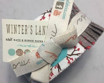 Kate and Birdies Winters Lane Quilters Jelly Roll HTF