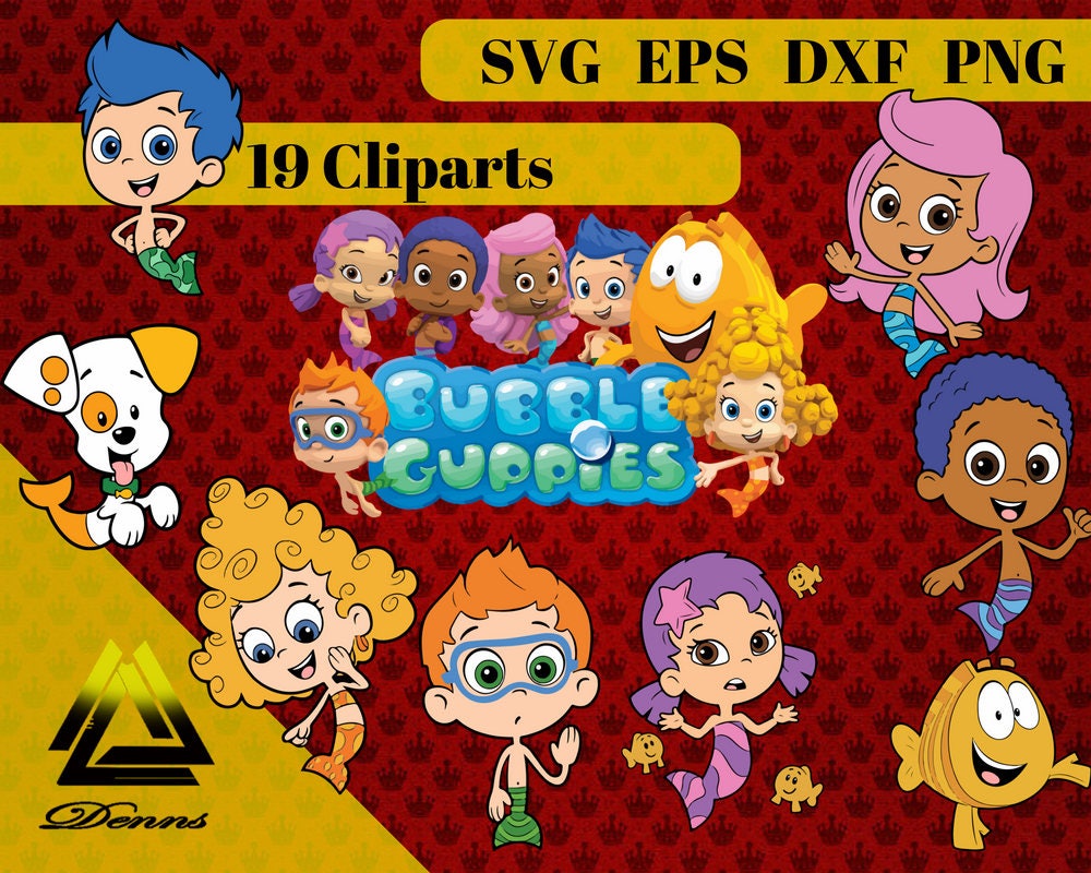 Download Bubble Guppies Clipart 19 Svg Eps Png Dxf Files 300