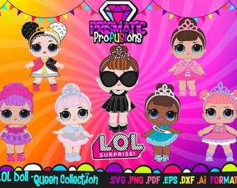 Download LOL Surprise Doll Lil Sis SVG / Birthday Party / Clipart