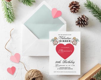 Valentine Dinner Valentine dinner invitation Valentines