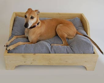 Wooden dog bed | Etsy