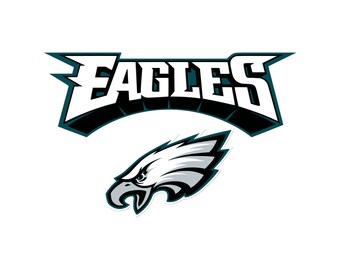 Football logo svg Eagles svg Philadelphia Eagles svg Logo svg Vinyl Decal Heat Transfer Iron on