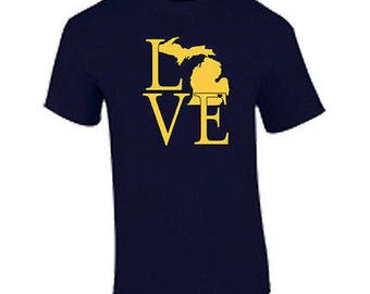 love michigan t shirt