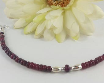 Ruby Bracelet