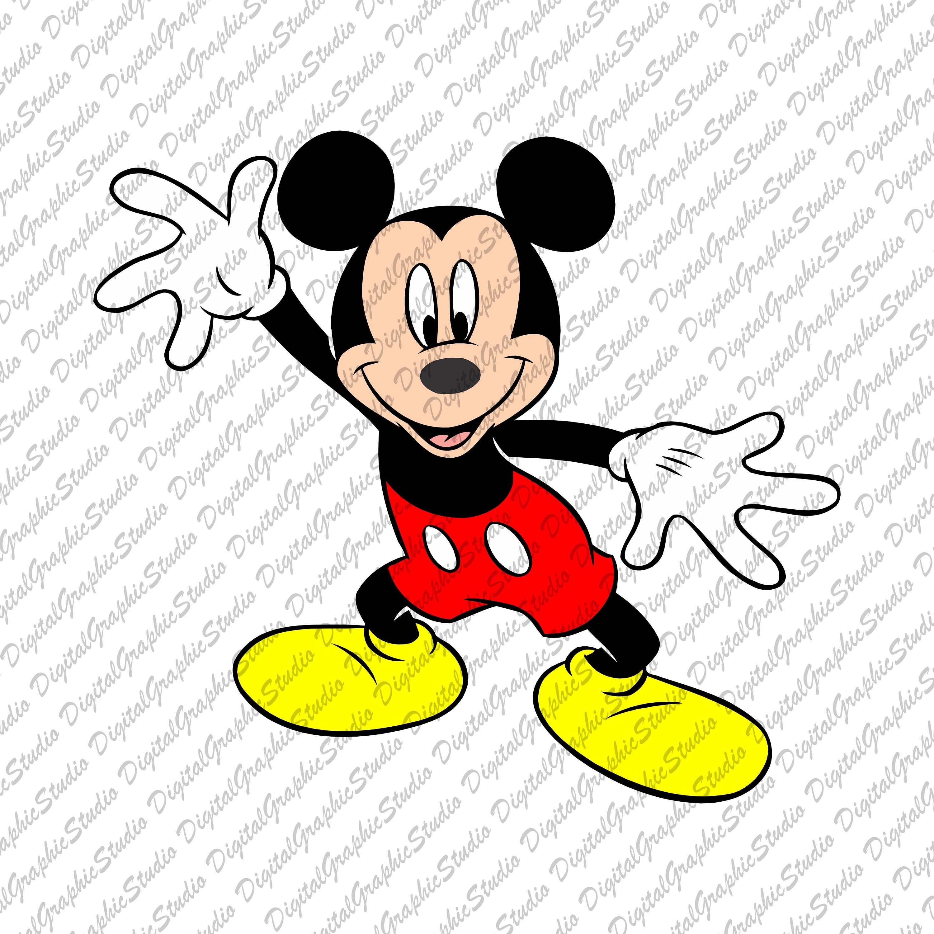 Download Mickey Mouse Clipart, Mickey Mouse Svg, Disney Cartoon ...
