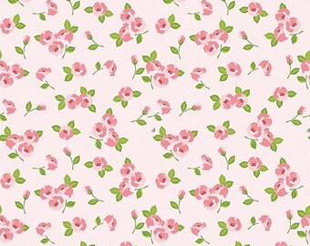 20%OFF Riley Blake Designs Kewpie Love - Floral Pink