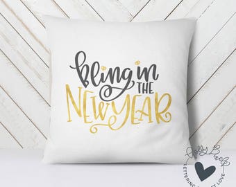 New Years SVG Bling in the New Year Cricut SVG Files