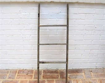 Wooden Rustic Ladder Blanket Ladder Tea Towel Ladder Knick Knack Ladder 38 Inches Tall