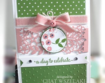 Birthday Card- Stampin' Up A Day to Cebrate
