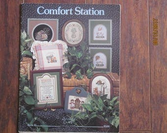 Comfort Station Counted Cross Stitch pattern book 33