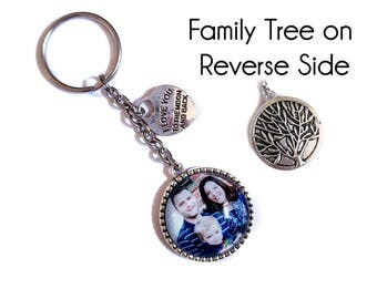 Father's Day Gift / Father's Day Keyring / Father's Day Keychain / Gifts for Dad / First Fathers Day Gift / Custom Photo Gift