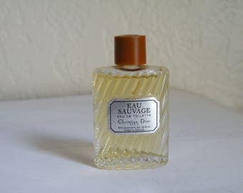 Christian Dior Eau Sauvage EDT 10 ml. France. For men.