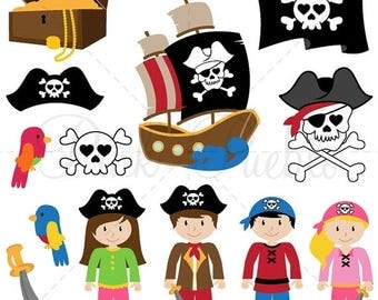 BACK TO SCHOOL Sale Pirate SVGs, Pirate Cutting Templates - Commercial and Personal Use
