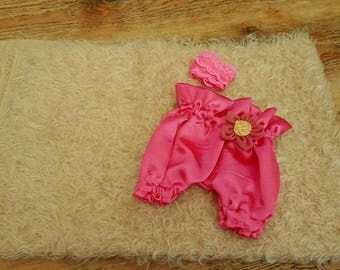 1/8 metre beautiful , curly, Schulte Mohair, And Outfit