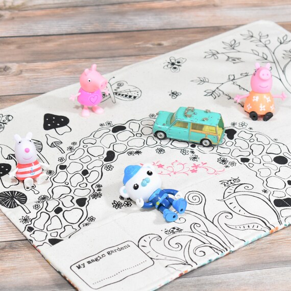 Magic Garden Play Mat Montessori Play EcoFriendly Play Mat