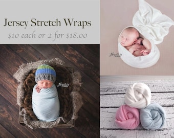 Newborn Stretch Wrap, Newborn Photo Prop, Fabric Stretch Knit Wrap,Photography Prop, Newborn Wrap, Newborn Swaddle Prop, Stretch Knit Fabric