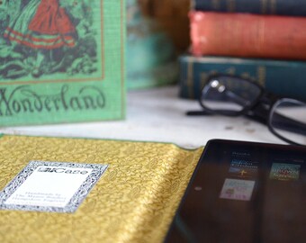Kindle Case with Alice in Wonderland Book Cover design