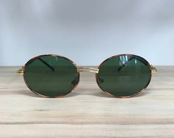 More colors oval vintage sunglasses