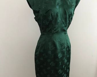 Dark vintage cheongsam KF90376