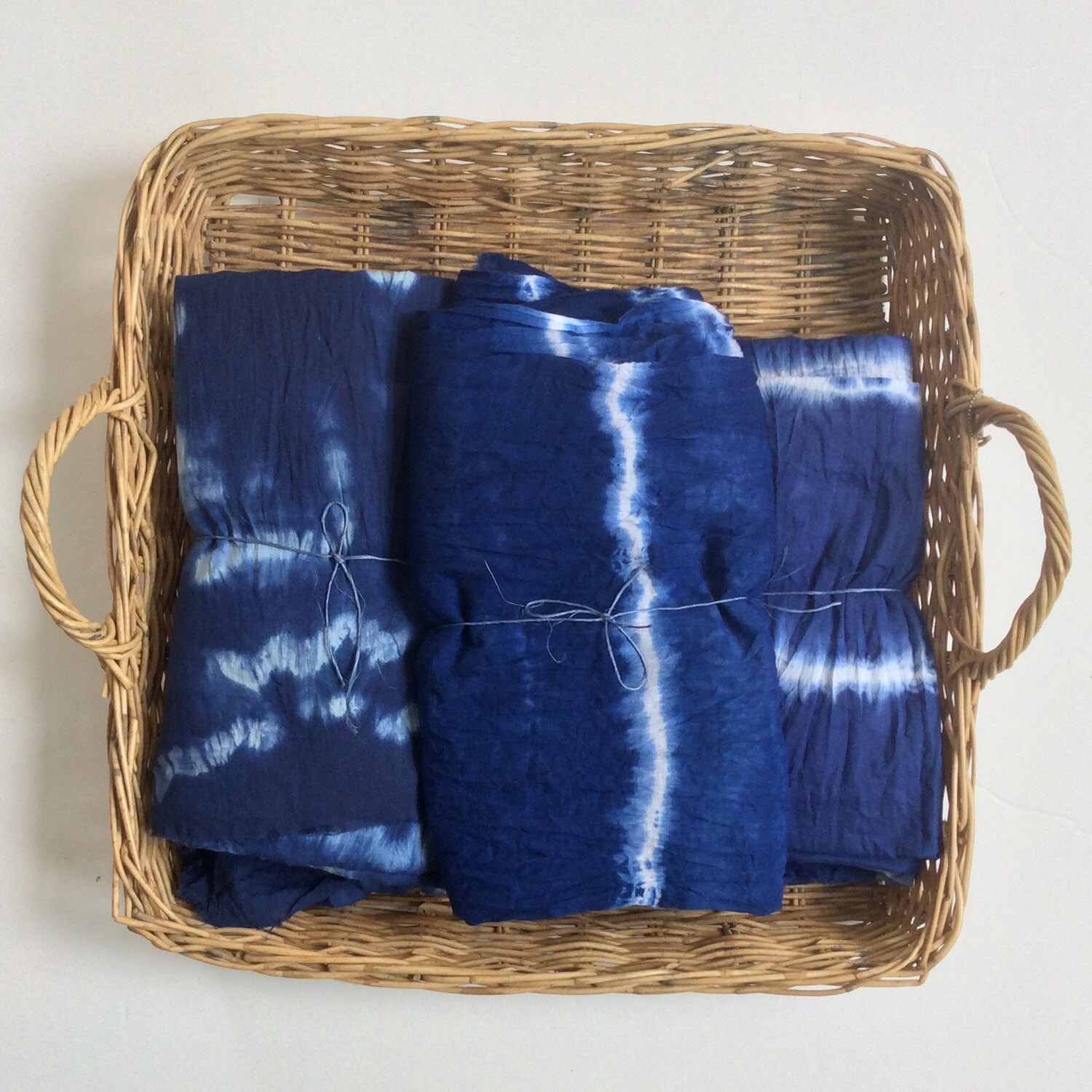 Blue Linen Placemats Set of 2 Indigo Blue Napkins Table