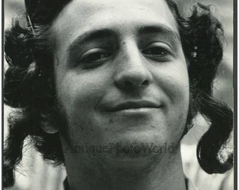 Young Jewish man vintage art photo by J. Bacher