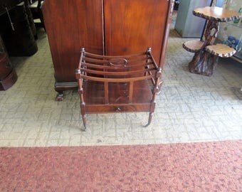 Mahogany Magazine holder