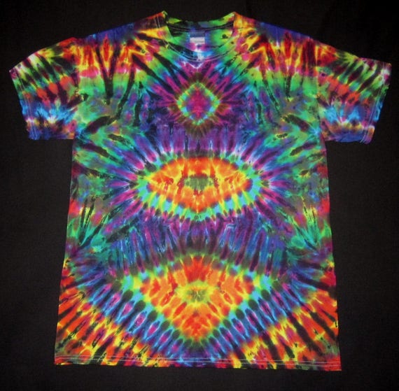 Custom Psychedelic Stax Tie Dye T-Shirt
