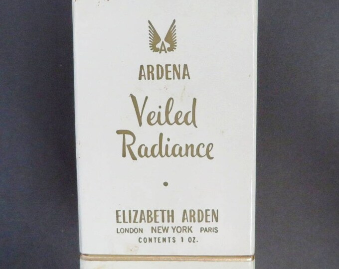 Vintage Elizabeth Arden Makeup - Veiled Radiance Foundation Makeup Base - Light Rosetta Shade 5 - New Old Stock