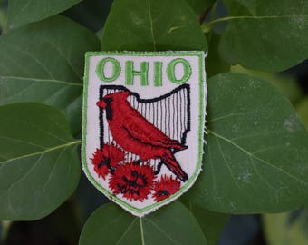 Vintage Ohio Travel Patch