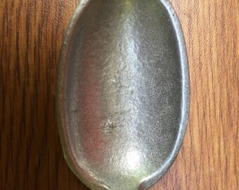 SALE Teaspoon Wilton Armetale Primitive Design 1970s Columbia PA Measures 6 1/2 x 2 1/4