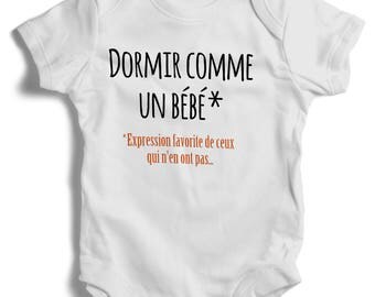 Bodysuit onesie sleep like a baby...