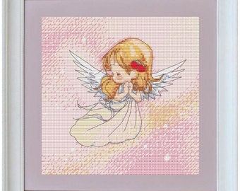 Cross Stitch Kit Angel DIY Cross Stitch Set Olanta Point de croix Punto de cruz Wall Decor Home decor Embroidery Handmade Idea gift