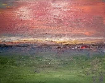 Abstract Landscape 10 Original Oil Painting (50cm x 40cm)