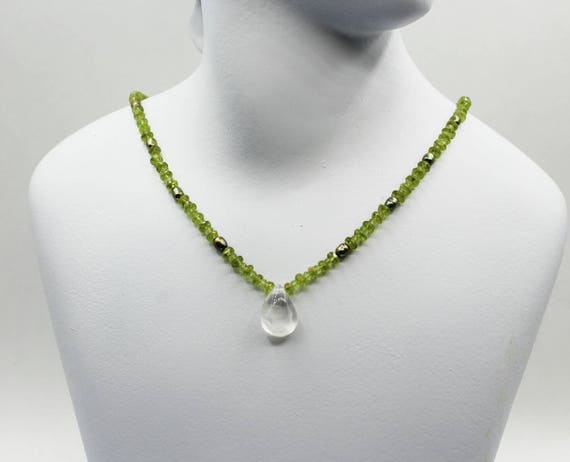 peridot necklaces