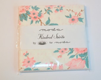 Charm Pack Kindred Spirits by Bunny Hill Designs of Moda destash quilter cotton