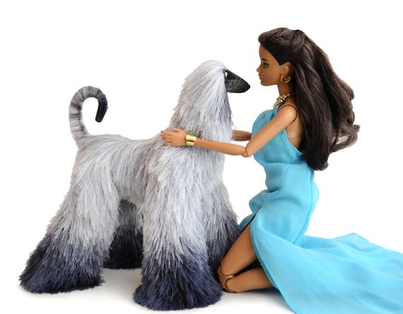 barbie afghan dog