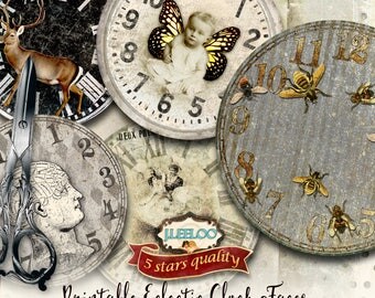 Printable clock face | Etsy