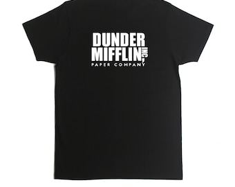 Dunder Mifflin Paper Co. The Office T-Shirt- Michael Scott- Jim Halpert- Dwight Shrute- The Office T-Shirt