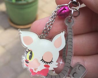 Mangle inspired Acrylic Charm- Five Nights at Freddies